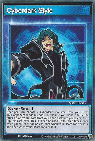 Cyberdark Style [SGX1-ENS15] Common | Galactic Gamez