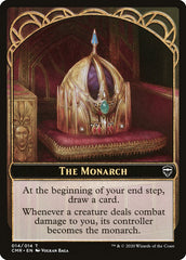 The Monarch // Treasure Token [Commander Legends Tokens] | Galactic Gamez