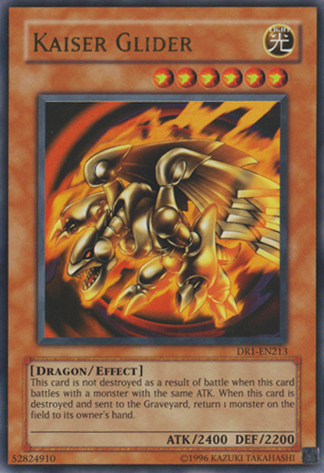 Kaiser Glider [DR1-EN213] Ultra Rare | Galactic Gamez