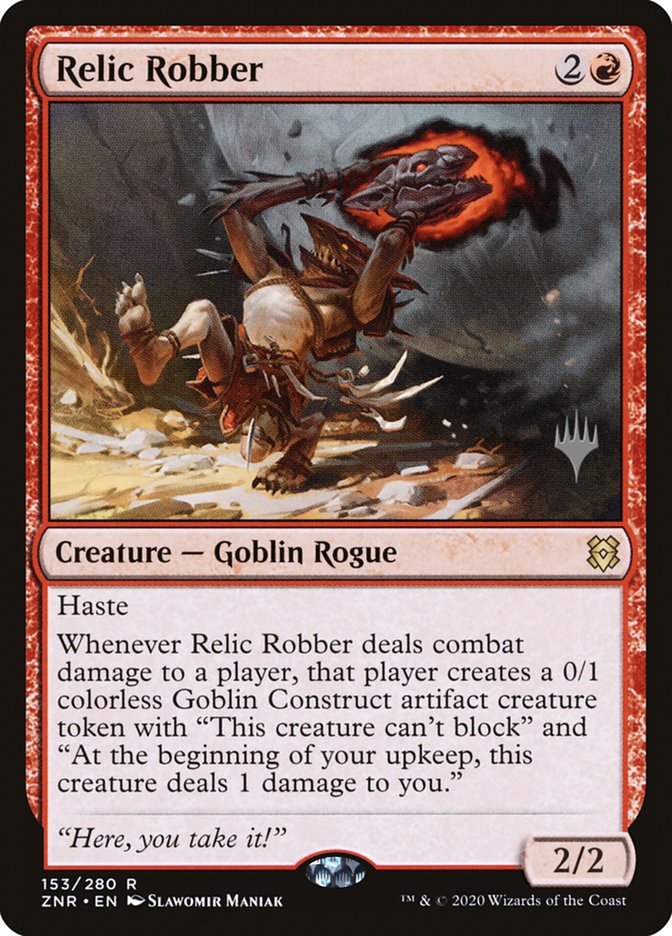 Relic Robber (Promo Pack) [Zendikar Rising Promos] | Galactic Gamez