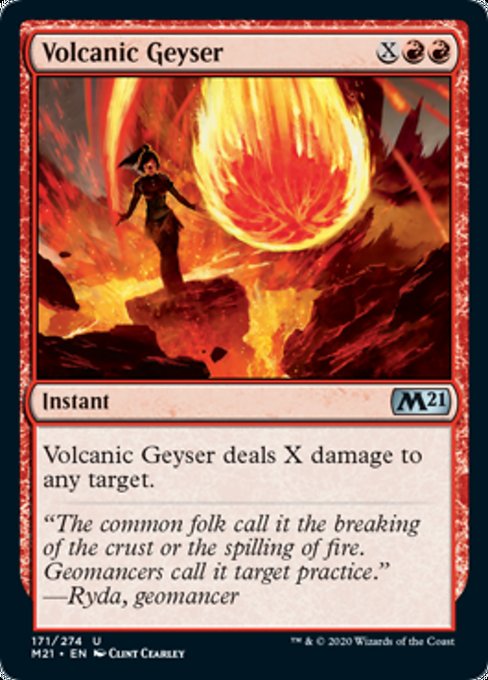 Volcanic Geyser [Core Set 2021] | Galactic Gamez