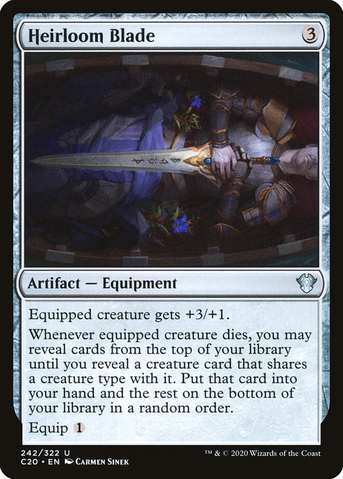 Heirloom Blade [Commander 2020] | Galactic Gamez