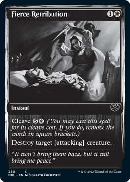 Fierce Retribution [Innistrad: Double Feature] | Galactic Gamez