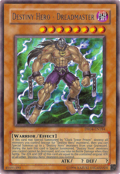 Destiny Hero - Dreadmaster [DR04-EN184] Rare | Galactic Gamez