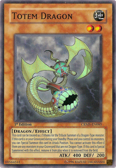 Totem Dragon [CRMS-EN085] Super Rare | Galactic Gamez