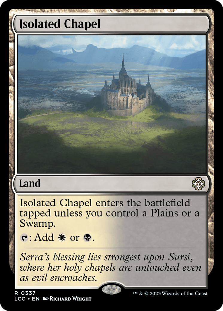 Isolated Chapel [The Lost Caverns of Ixalan Commander] | Galactic Gamez