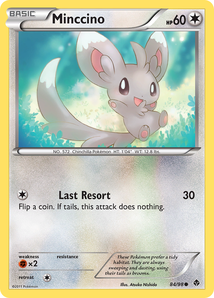 Minccino (84/98) [Black & White: Emerging Powers] | Galactic Gamez