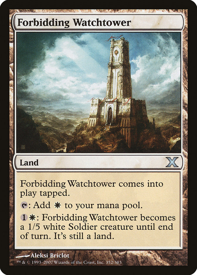 Forbidding Watchtower [Tenth Edition] | Galactic Gamez