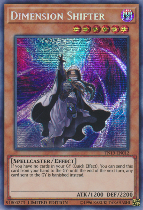 Dimension Shifter [TN19-EN012] Prismatic Secret Rare | Galactic Gamez