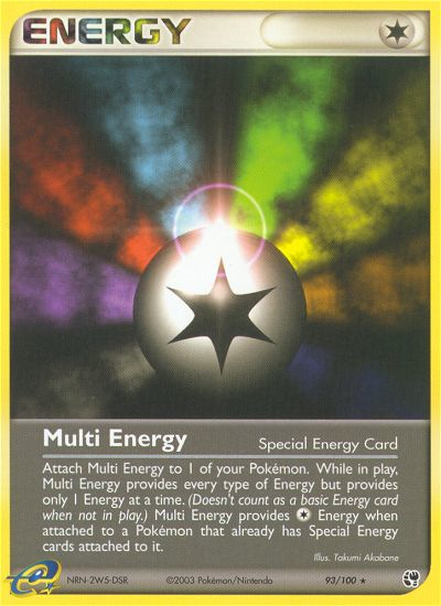 Multi Energy (93/100) [EX: Sandstorm] | Galactic Gamez