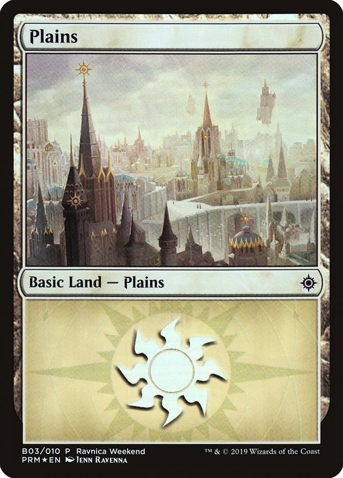 Plains (B03) [Ravnica Allegiance Guild Kit] | Galactic Gamez