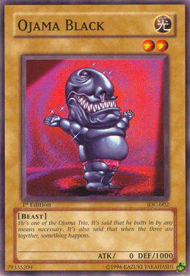 Ojama Black [IOC-002] Common | Galactic Gamez