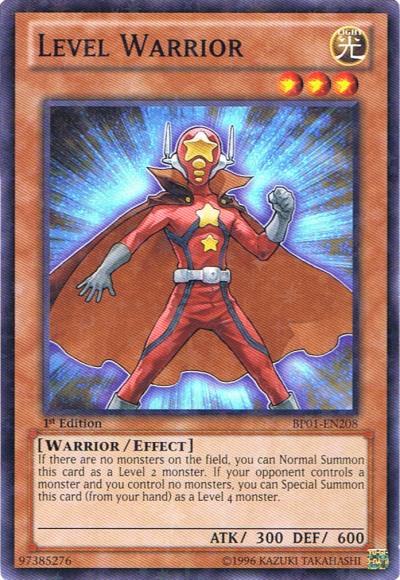 Level Warrior [BP01-EN208] Starfoil Rare | Galactic Gamez