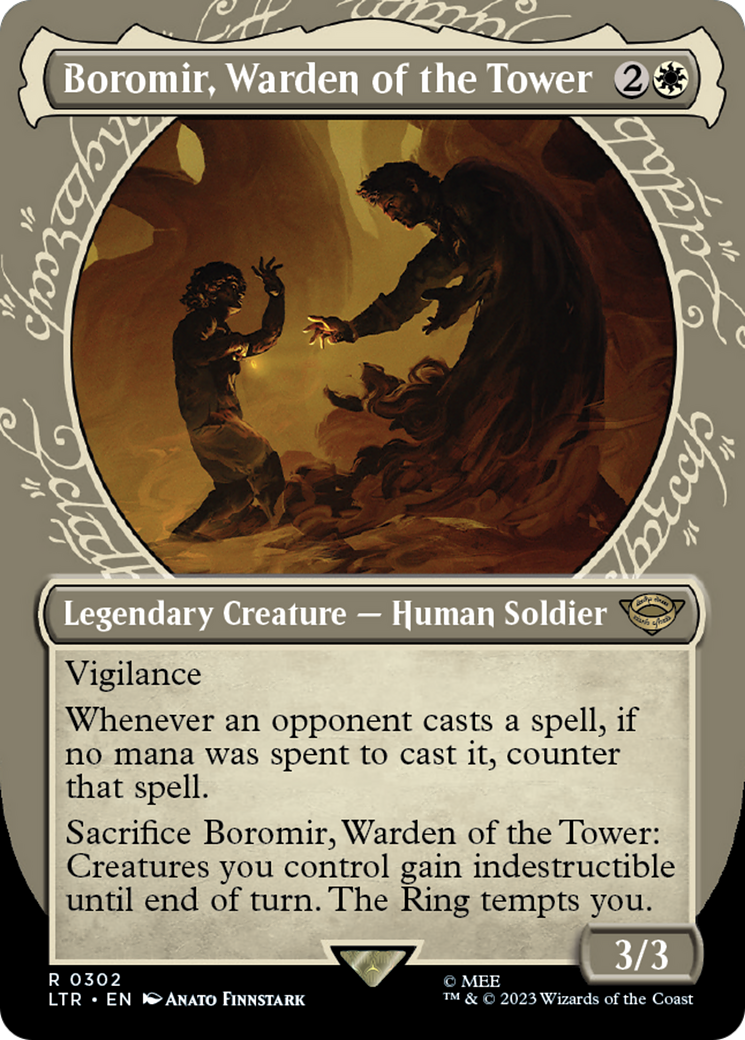 Boromir, Warden of the Tower (Showcase Ring Frame) [The Lord of the Rings: Tales of Middle-Earth] | Galactic Gamez