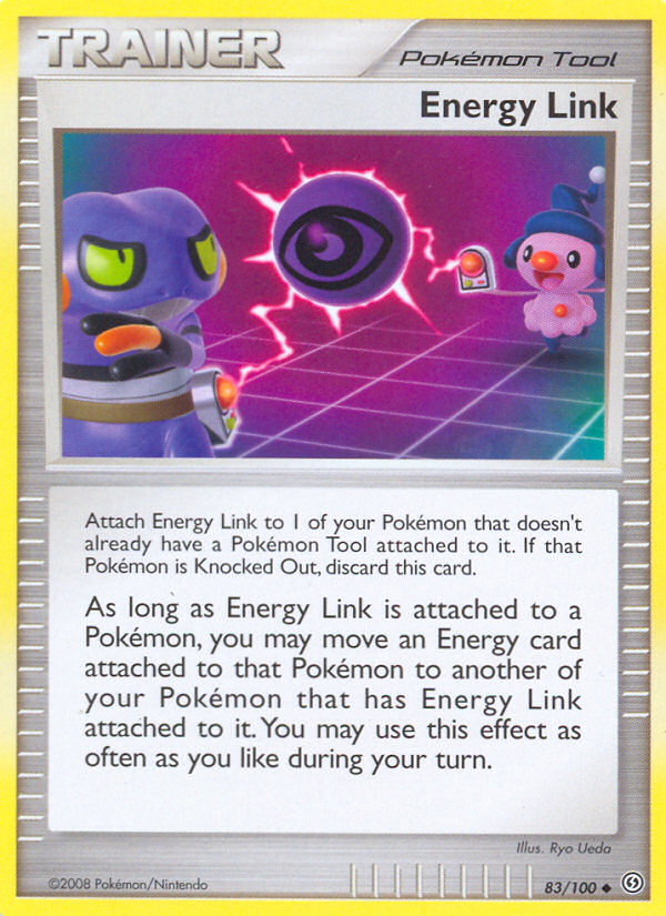 Energy Link (83/100) [Diamond & Pearl: Stormfront] | Galactic Gamez