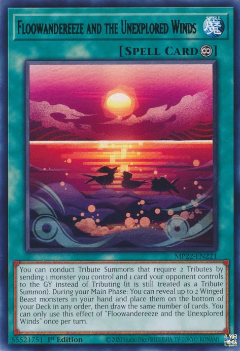 Floowandereeze and the Unexplored Winds [MP22-EN221] Rare | Galactic Gamez