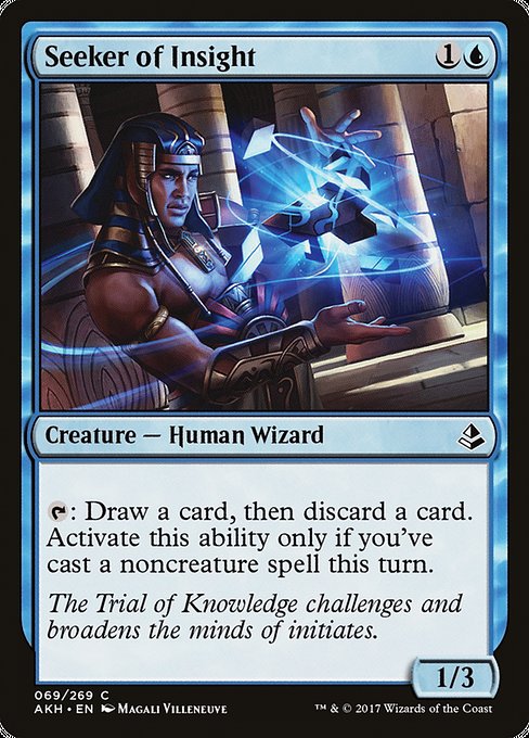 Seeker of Insight [Amonkhet] | Galactic Gamez