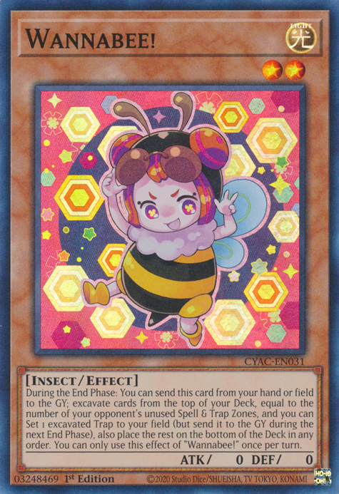 Wannabee! [CYAC-EN031] Super Rare | Galactic Gamez