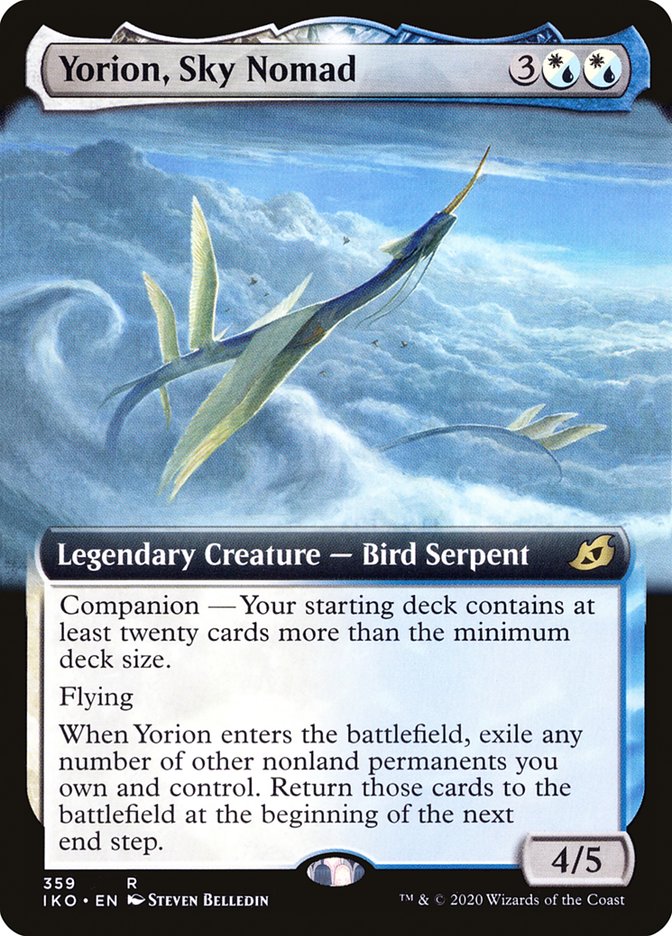 Yorion, Sky Nomad (Extended Art) [Ikoria: Lair of Behemoths] | Galactic Gamez