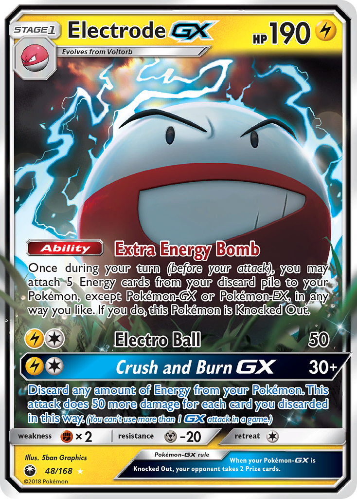 Electrode GX (48/168) [Sun & Moon: Celestial Storm] | Galactic Gamez