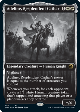 Adeline, Resplendent Cathar [Innistrad: Double Feature] | Galactic Gamez