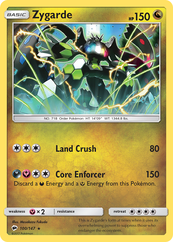 Zygarde (100/147) [Sun & Moon: Burning Shadows] | Galactic Gamez