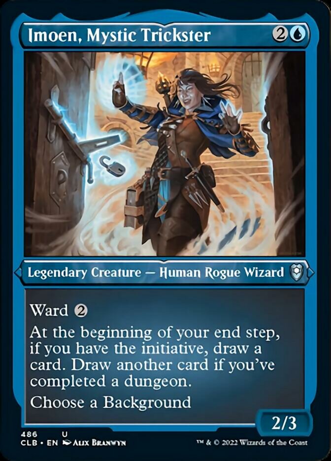 Imoen, Mystic Trickster (Foil Etched) [Commander Legends: Battle for Baldur's Gate] | Galactic Gamez