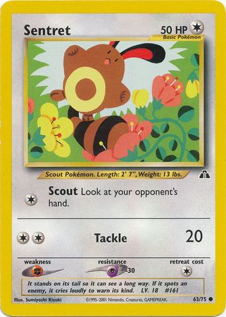 Sentret (63/75) [Neo Discovery Unlimited] | Galactic Gamez