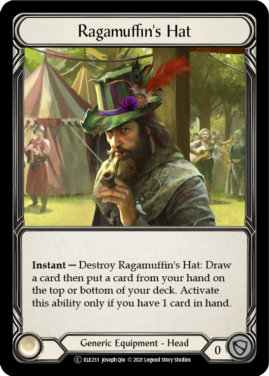 Ragamuffin's Hat [U-ELE233] Unlimited Rainbow Foil | Galactic Gamez