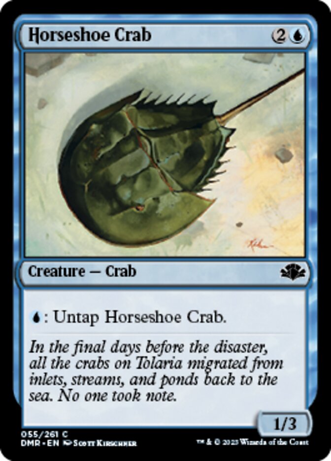 Horseshoe Crab [Dominaria Remastered] | Galactic Gamez