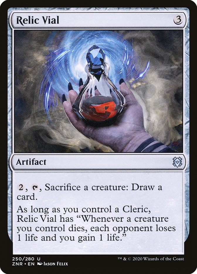 Relic Vial [Zendikar Rising] | Galactic Gamez