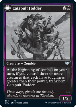 Catapult Fodder // Catapult Captain [Innistrad: Double Feature] | Galactic Gamez