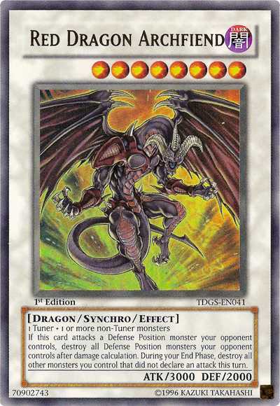 Red Dragon Archfiend [TDGS-EN041] Ultra Rare | Galactic Gamez