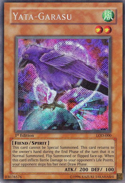 Yata-Garasu [LOD-000] Secret Rare | Galactic Gamez