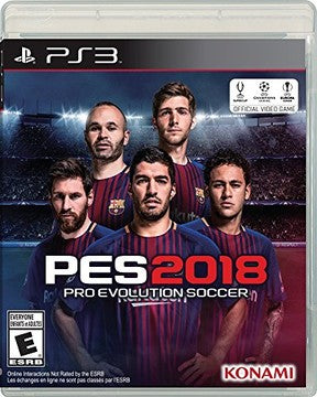 Pro Evolution Soccer 2018 - Playstation 3 | Galactic Gamez