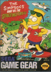 The Simpsons Bart vs the Space Mutants - Sega Game Gear | Galactic Gamez