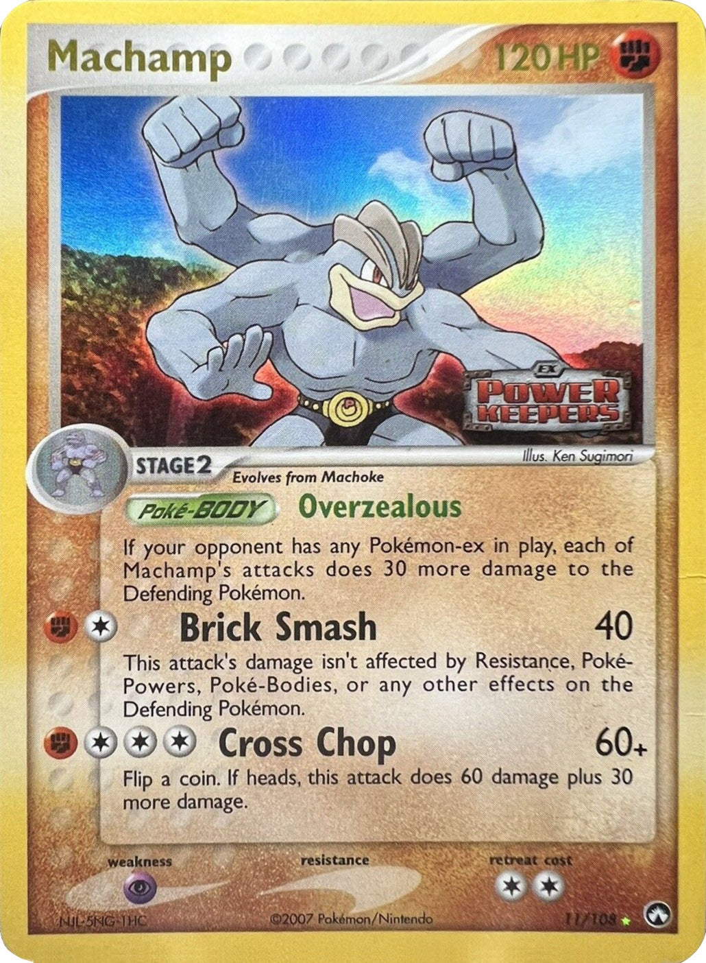 Machamp (11/108) (Stamped) [EX: Power Keepers] | Galactic Gamez