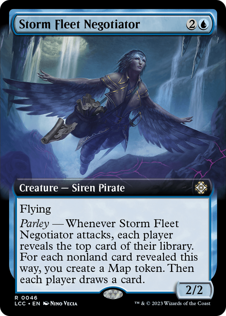 Storm Fleet Negotiator (Extended Art) [The Lost Caverns of Ixalan Commander] | Galactic Gamez