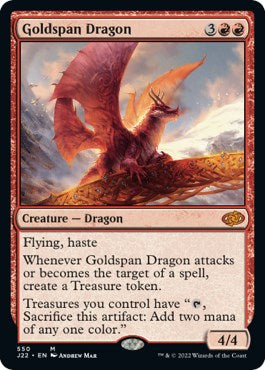 Goldspan Dragon [Jumpstart 2022] | Galactic Gamez