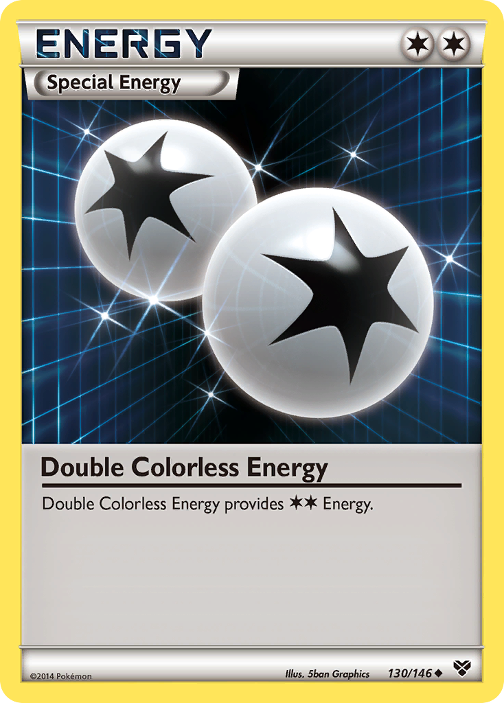 Double Colorless Energy (130/146) [XY: Base Set] | Galactic Gamez