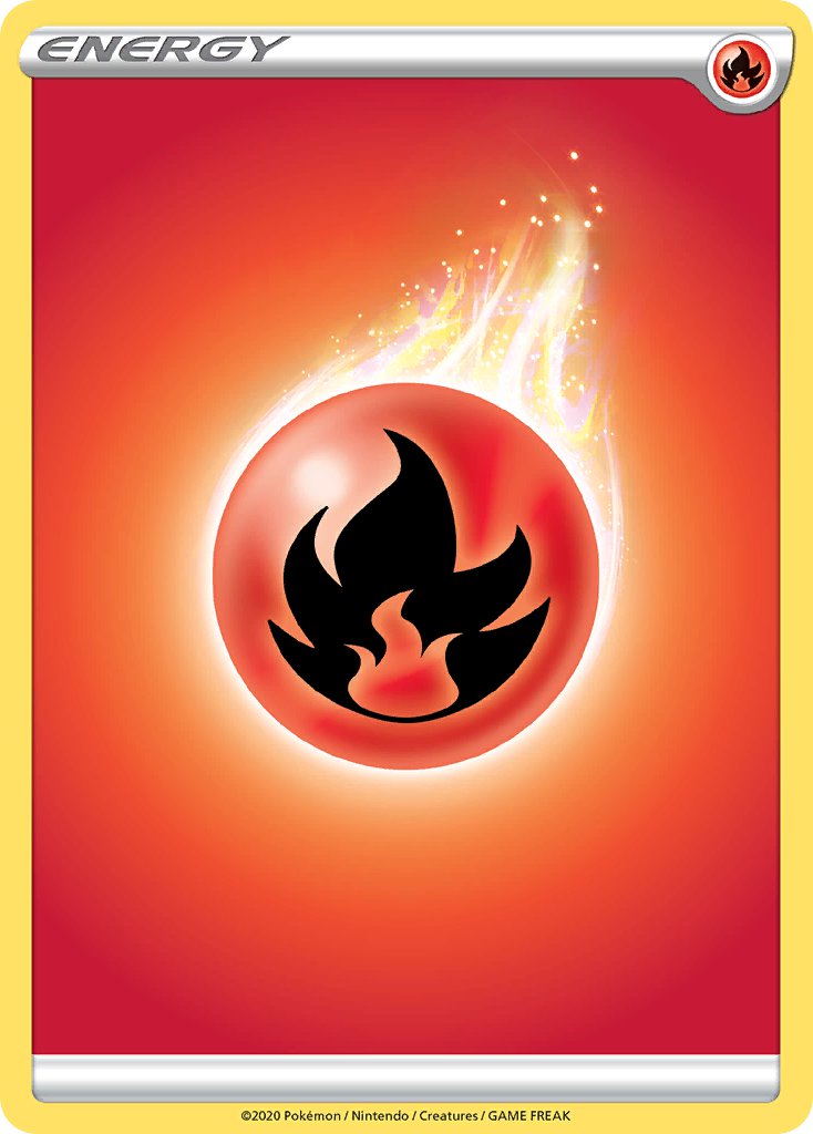 Fire Energy [Sword & Shield: Base Set] | Galactic Gamez