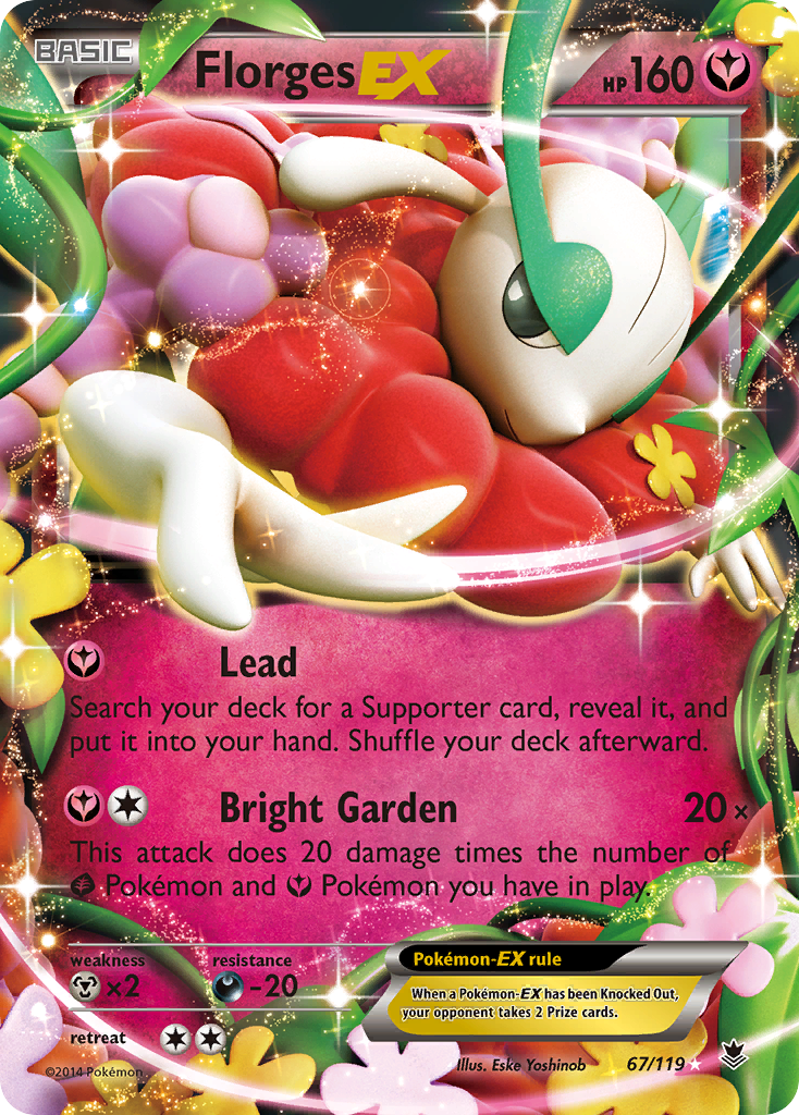 Florges EX (67/119) [XY: Phantom Forces] | Galactic Gamez