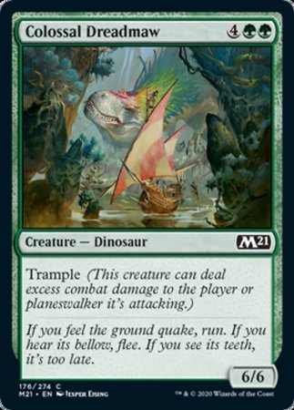 Colossal Dreadmaw [Core Set 2021] | Galactic Gamez