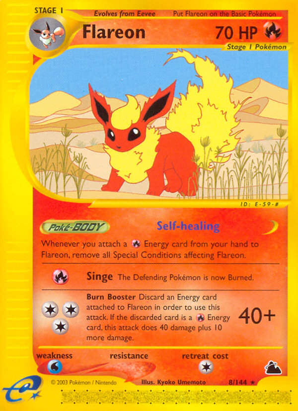 Flareon (8/144) [Skyridge] | Galactic Gamez