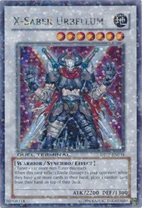 X-Saber Urbellum [DT01-EN034] Ultra Rare | Galactic Gamez