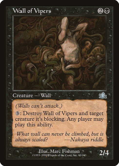 Wall of Vipers [Prophecy] | Galactic Gamez