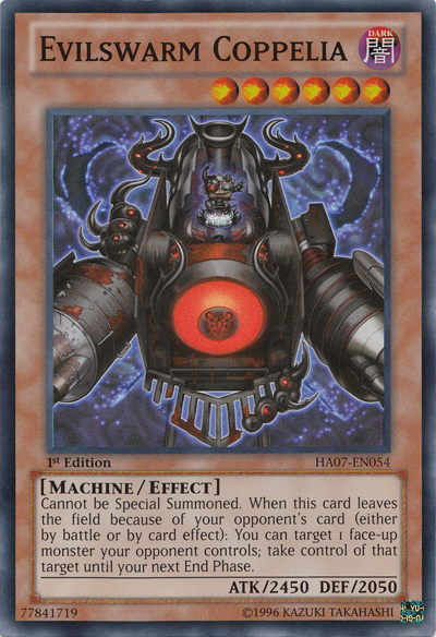 Evilswarm Coppelia [HA07-EN054] Super Rare | Galactic Gamez