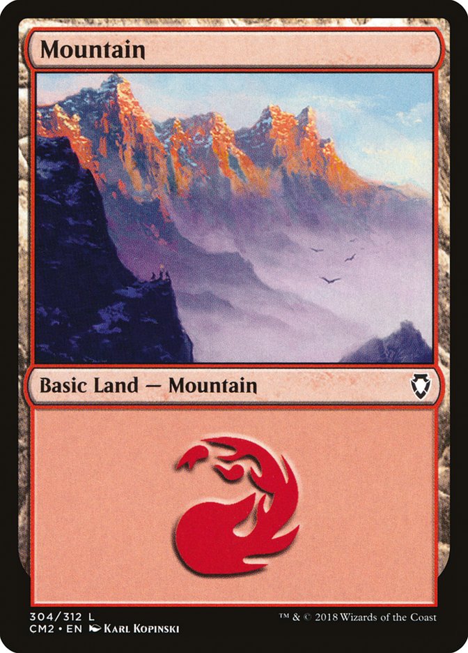 Mountain (304) [Commander Anthology Volume II] | Galactic Gamez