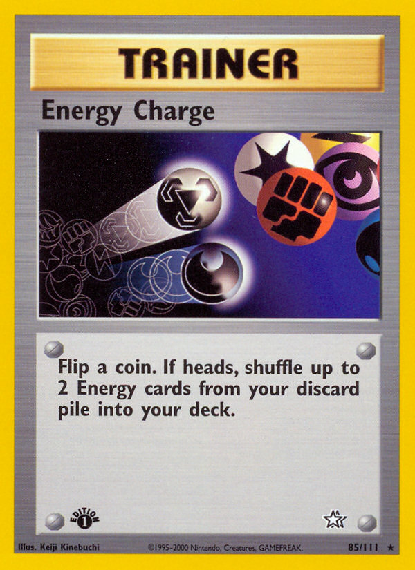 Energy Charge (85/111) [Neo Genesis 1st Edition] | Galactic Gamez