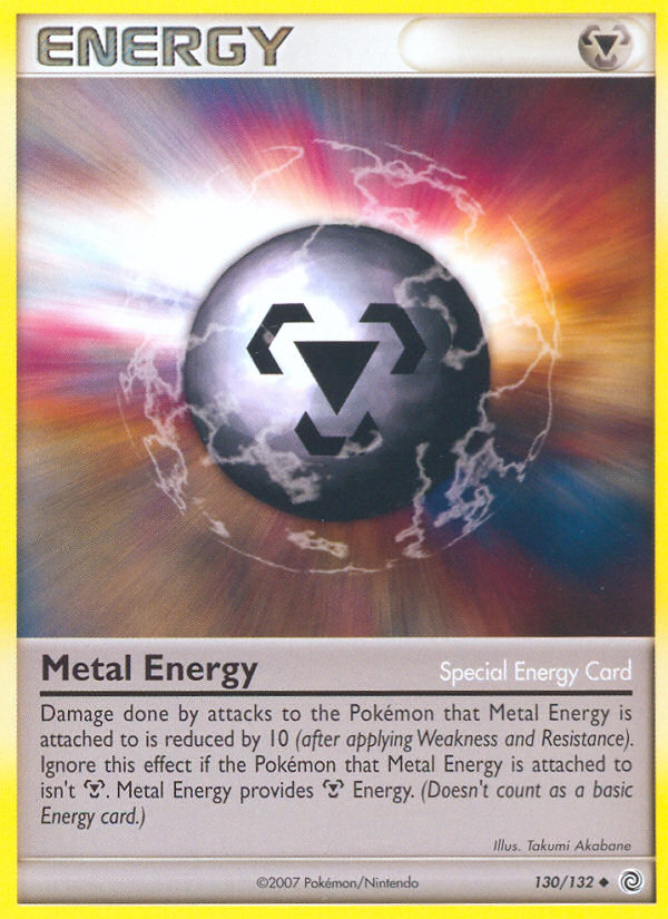 Metal Energy (130/132) [Diamond & Pearl: Secret Wonders] | Galactic Gamez